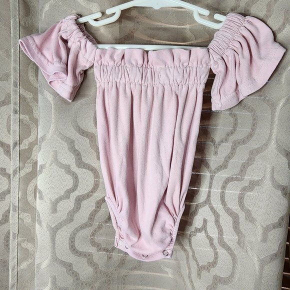 Bailey's Blossoms 9-12 month boutique onesie - Picture 6 of 6